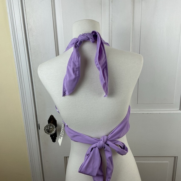 UO Out From Under || Sorelle Twist Halter Bra Top - Picture 5 of 7